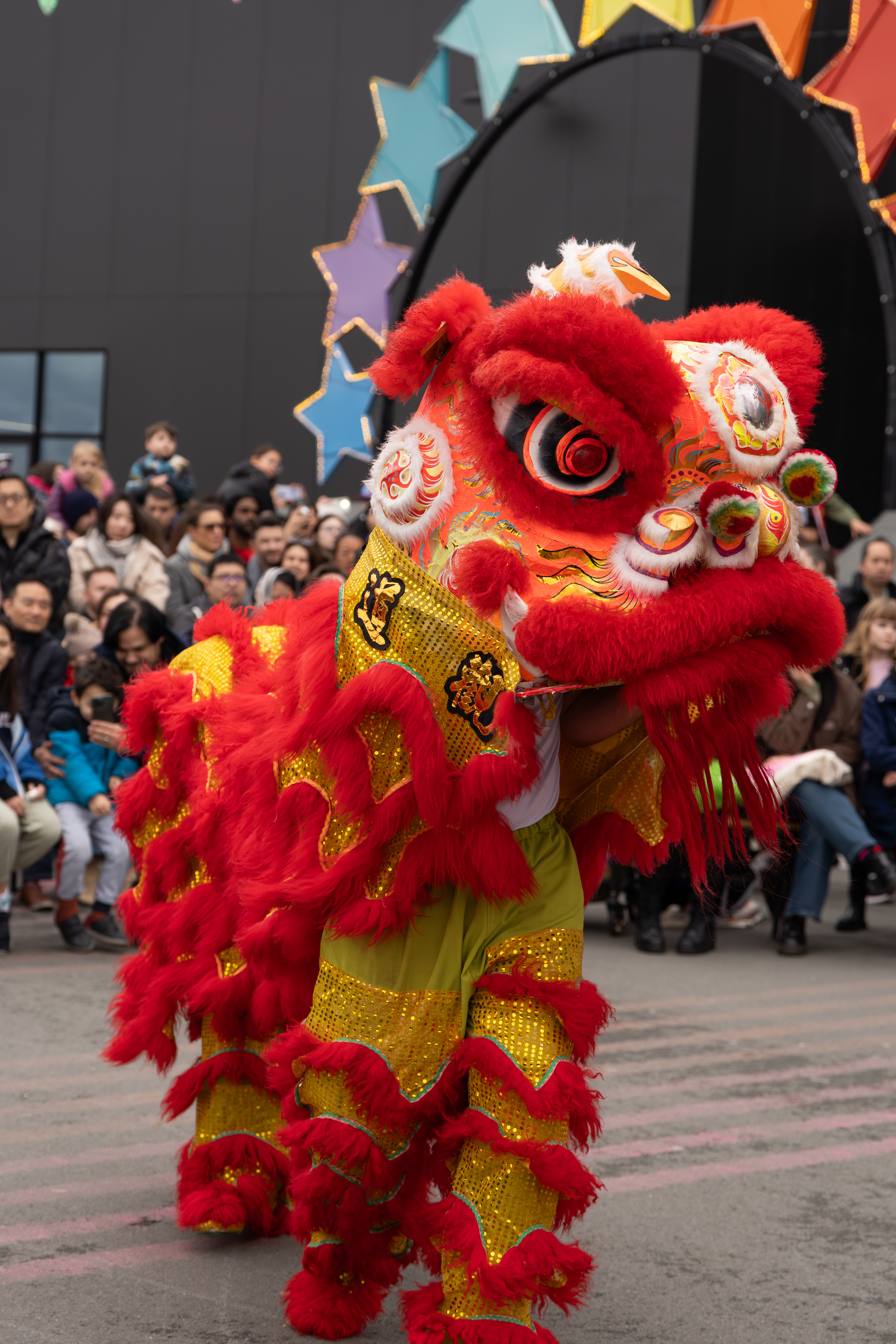 Live cultural performances bringing the Lunar New Year celebrations to life